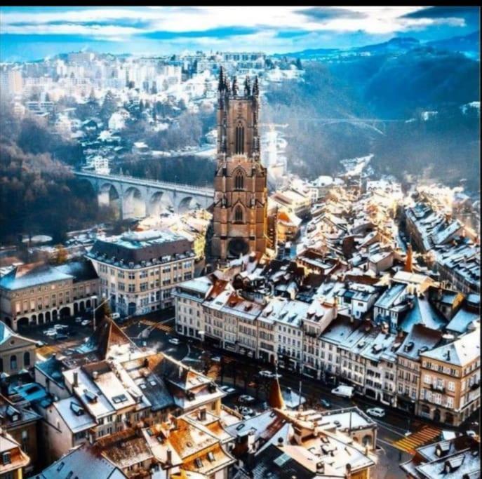 Proche De La Cathedrale, Logement Fribourg Extérieur photo